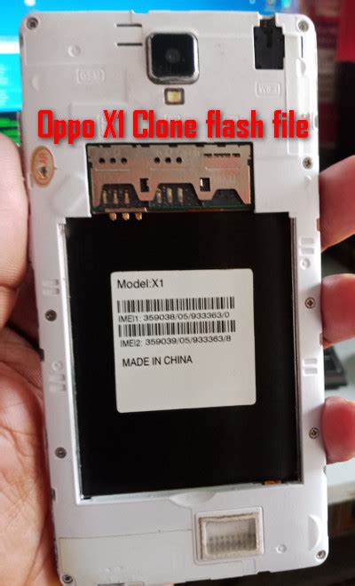 Firmware Oppo X1 Clone - Gudang Firmware