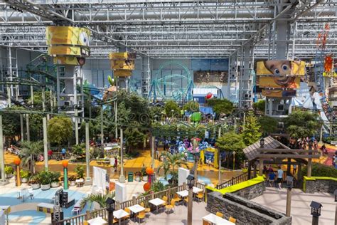 Mall of America S Nickelodeon Universe in Bloomington, MN on Jul Editorial Image - Image of ...