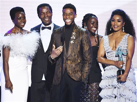 'Black Panther' Cast Came to Win at the SAG Awards | WIRED