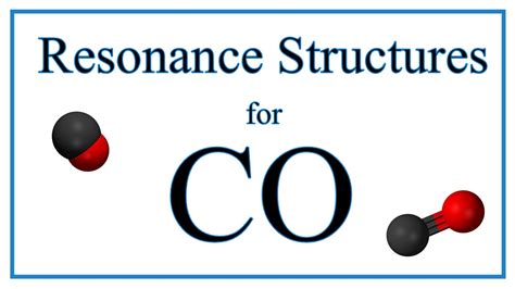 Resonance Structures for CO (Carbon monoxide) - YouTube