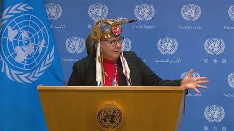 Assembly of First Nations national chief highlights MMIWG at UN on International Women's Day ...