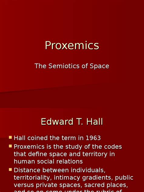 Proxemics | PDF | Human Communication | Interpersonal Relationships