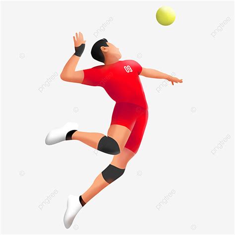 Volleyball PNG Transparent, Man Volleyball Vector, Volleyball, Volley ...