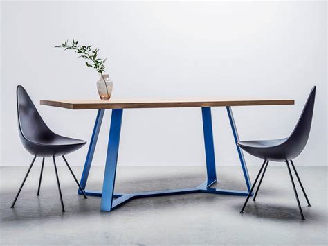 Modern Table Base Heavy Duty Frame Metal and Wood Table - Etsy | Modern ...