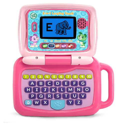 LeapFrog 2-in-1 LeapTop Touch for Toddlers, Electronic Learning System, Teaches Letters, Numbers ...