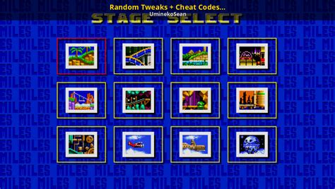 Random Tweaks + Cheat Codes for Completed Saves [Sonic the Hedgehog 2 ...