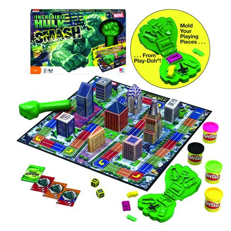 MAR084899 - HULK SMASH BOARD GAME - Previews World