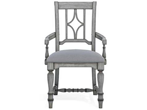 Flexsteel Furniture W1147-841 Plymouth Upholstered Arm Dining Chair