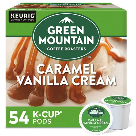 Green Mountain Coffee Caramel Vanilla Cream Flavored K-Cup Pods (54 Ct.) - Walmart.com - Walmart.com