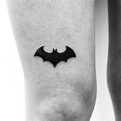 50 Batman Symbol Tattoo Designs For Men - Superhero Ink Ideas