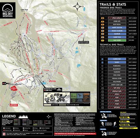 Big Sky Resort Trail Maps | Ski Map of Moonlight Basin | Ski.com