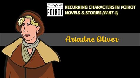 ARIADNE OLIVER - Recurring Characters in HERCULE POIROT Novels & Stories (Part 4) - YouTube