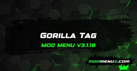 Gorilla Tag Mod Menu (Updated 2024) | Mod Menuz