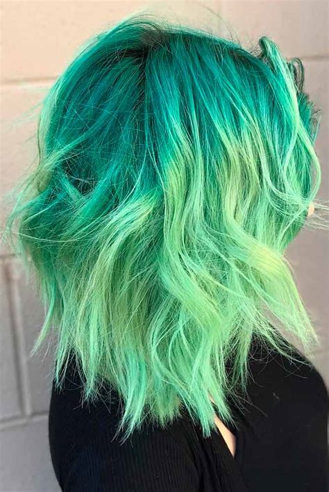 The Top Green Hair Color Ideas And How To Get Them