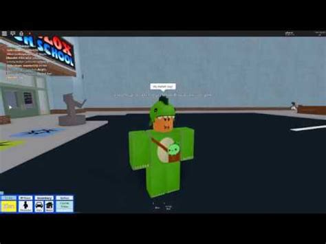 ROBLOX High School-Day:1-I'm in a Dino Costume! - YouTube