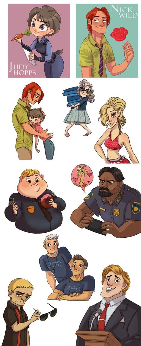 Humanization | Zootopia | Zootopia characters, Disney zootopia ...