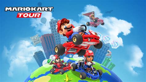 The Mii Tour begins in the Mario Kart Tour game