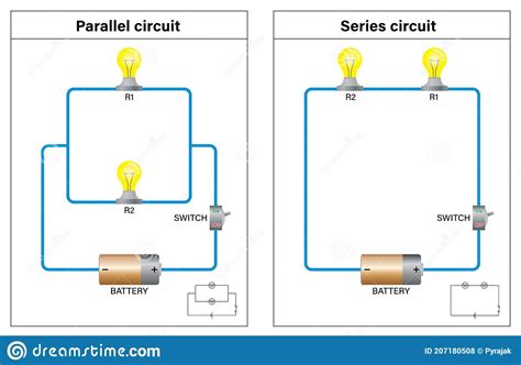 Series Circuit Diagram Light Bulb