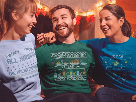 The History Behind the Ugly Christmas Sweater - Placeit Blog