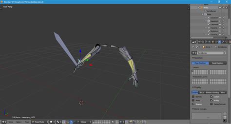 Mesh and armature un-synced when canceling pose - Blender Stack Exchange