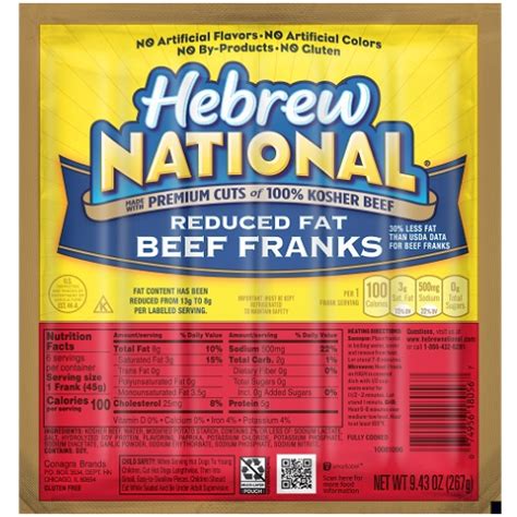 Beef Franks | Hebrew National