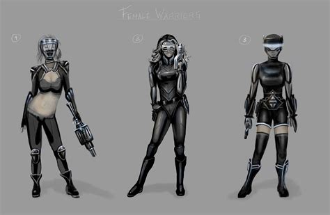 Female Warriors Concept – Juan Pablo Cornejo