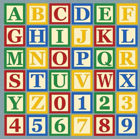 Abc blocks alphabet blocks clipart abc letter clip art | Abc blocks, Toy blocks, Alphabet blocks