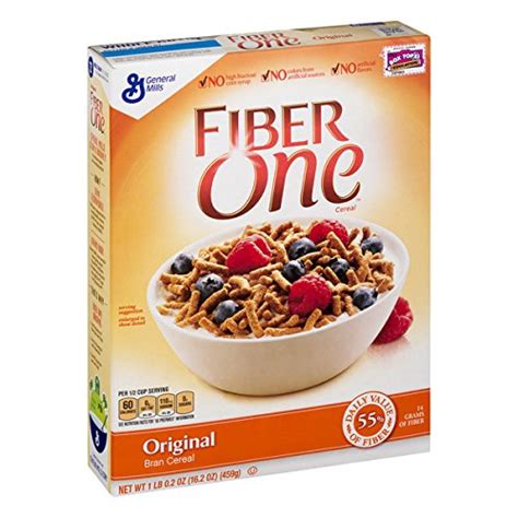 Amazon.com: Fiber One Cereal, salvado original, cereales de grano ...