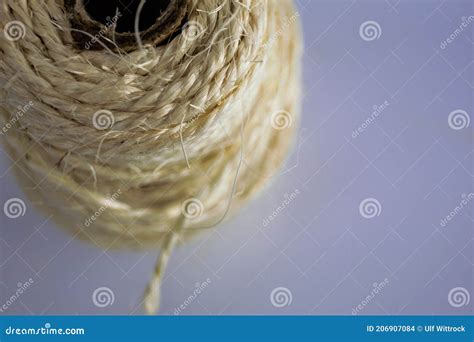 Rope on White Background Texture Stock Photo - Image of isolated, clew: 206907084