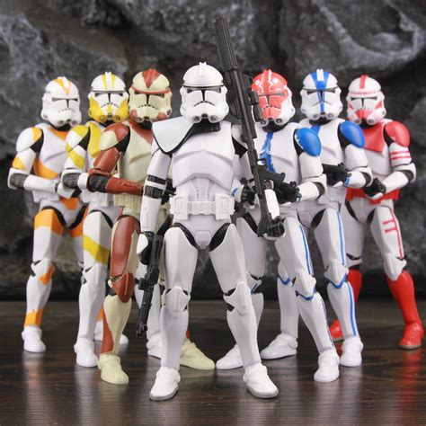 501st Clone Trooper And Clone Shock Trooper Action Figure Set – Star ...