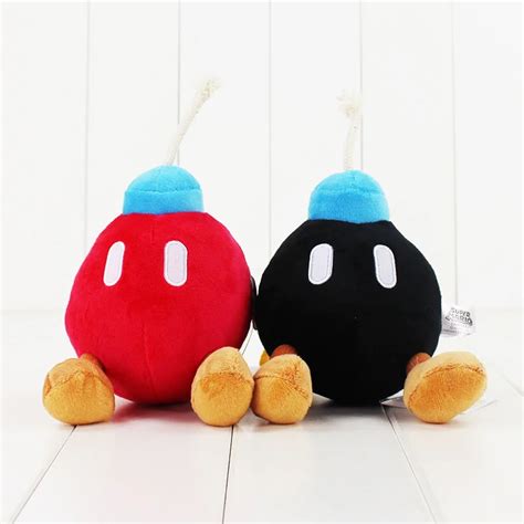 Cheap price 14cm Super mario bomb stuffed plush toy free shipping-in Movies & TV from Toys ...