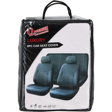 Q Premium Luxury Car Seat Covers 6 Pieces | Car Seat Covers | Car Covers & Mats | Car ...