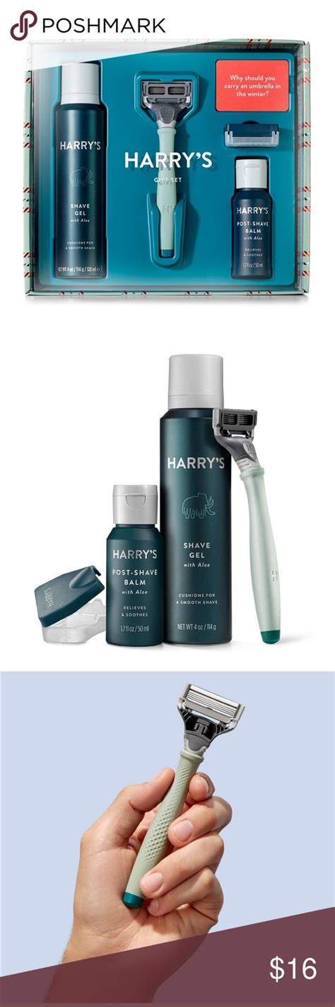 Harry’s Shave Gift Set | Gift set, Post shave balm, Shaving