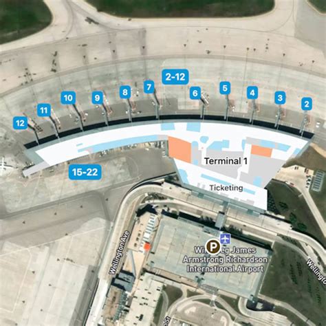 Winnipeg Airport Map: Guide to YWG's Terminals