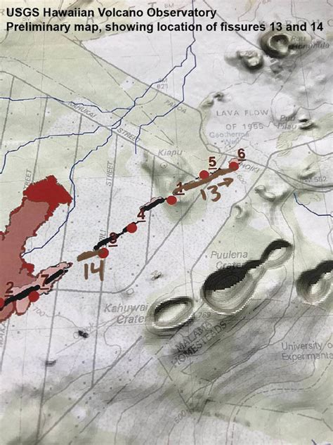 Hawaii volcano news: Lava flow on Big Island MAP: Staggering pictures ...