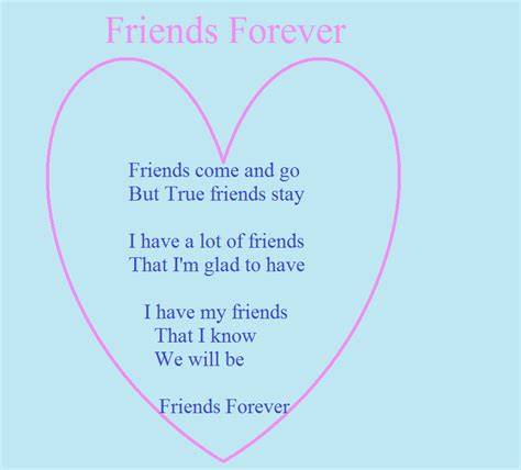 Friends Forever - Poems about Friendship | Friendship poems, Friends ...