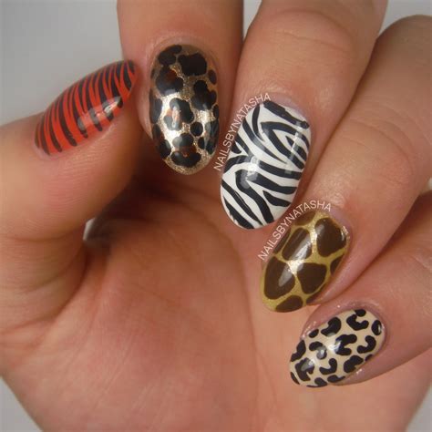 Nails By Natasha: Nail Art August Day 6: Animal Print