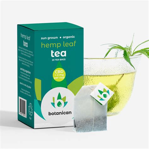 Hemp Leaf Tea (20 Bags) | Botanican