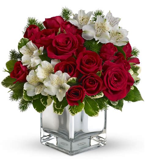 Teleflora's Christmas Blush Bouquet in San Juan Capistrano, CA | Mother ...