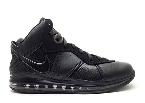 LeBron 8 'Blackout' - Nike - 417098 001 - black/black-anthracite ...