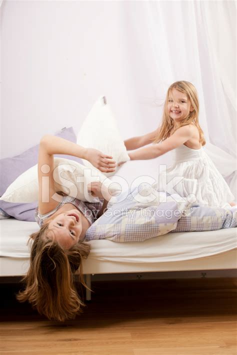 Pillow Fight Stock Photo | Royalty-Free | FreeImages