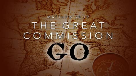 The Great Commission, Pt. 1 – GO – Gener8ions Church