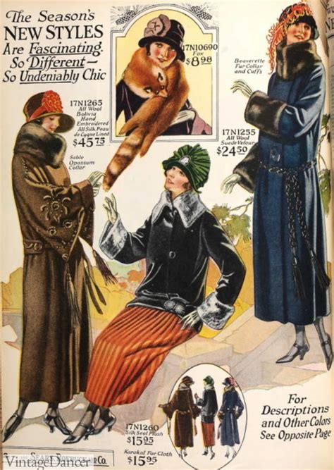 1923 Fashions for Women and Men