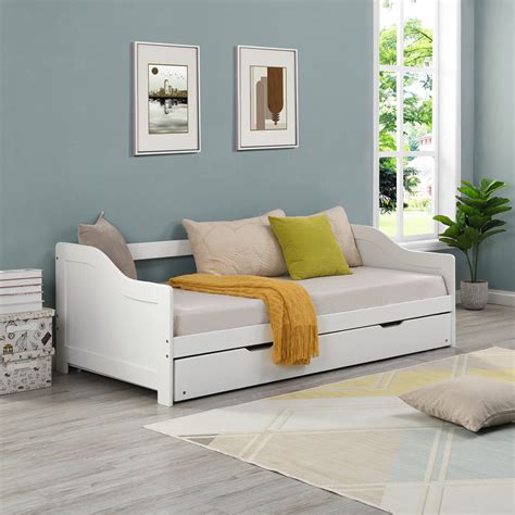 Benton FSC Certified Solid Wood Day Bed with Trundle | Shop Designer Home Furnishings