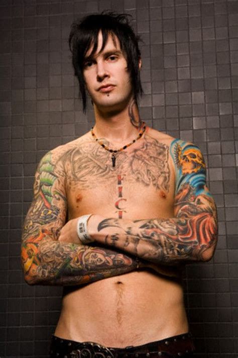 i love his tattoos! Especially the Fiction one | Jimmy the rev, Jimmy the rev sullivan, Avenged ...