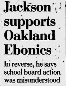 an old newspaper advertisement with the words jackson supports oakland ...