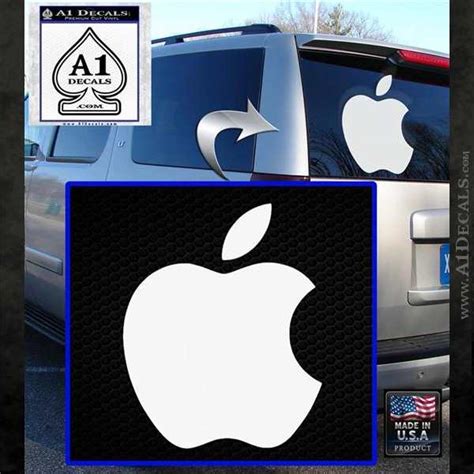 Apple Logo Original Decal Sticker » A1 Decals