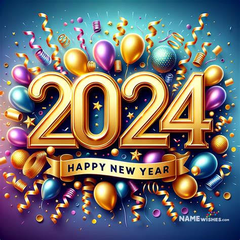 Happy New Year 2024 Wishes, Images & Videos - NameWishes