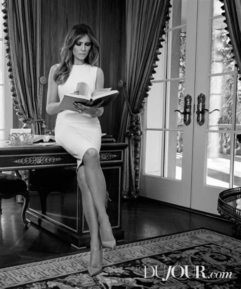 Melania Trump Interview - DuJour