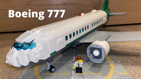 Lego Boeing 777 Passenger Plane - YouTube